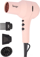 L'ANGE HAIR PowerStyle Turbo Ionic Hair Dryer | 1875 Watt Professional Blow Dryer with Diffuser & Concentrator | Multiple Heat & Speed Settings for Fast Drying | Salon-Grade Styling Tools, Blush