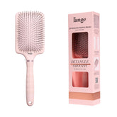 L'ANGE HAIR Detangling Paddle Brush | Gentle Nylon Bristles for Wet & Dry Hair | Smooth Detangling & Scalp Massage | Lightweight, Non-Slip Handle | Works for All Hair Types (Blush)